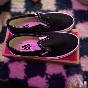 Boys slip on vans size 3